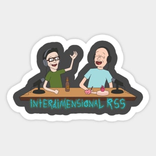 Interdimensional RSS Sticker